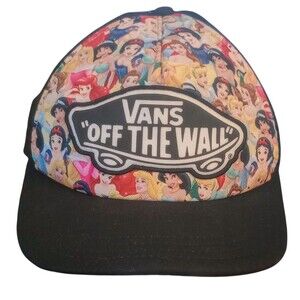 Vans Off The Wall Trucker Hat Limited Edition Disney Princesses Belle Cinderella